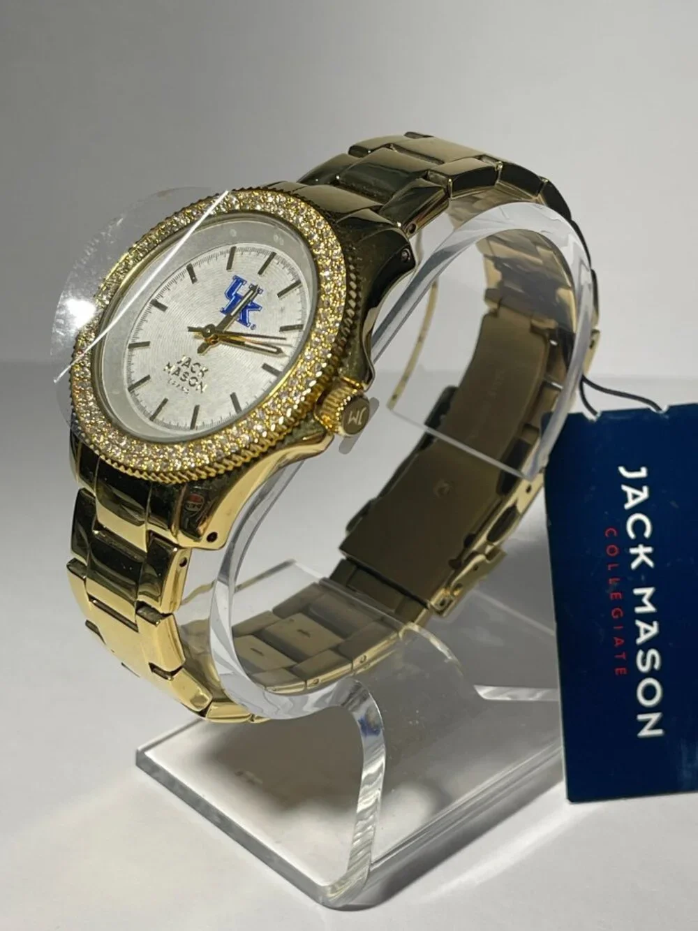 Kentucky Wildcats OFFICIAL NCAA Stainless-Steel Womens Watch by Jack Mason NEW